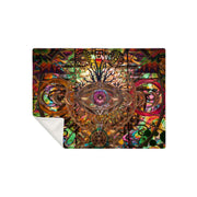 Eye Of The Storm- Premium Throw Blanket - By Light Wizard