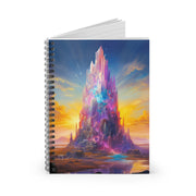 Tower of Crystals Spiral Notebook