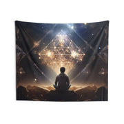 Starry Wisdom of Crystals Tapestry
