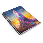 Tower of Crystals Spiral Notebook