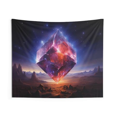 Galactic Crystal Wisdom Tapestry