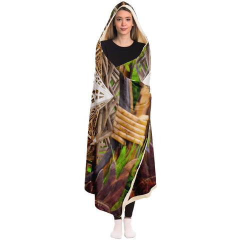 Earth Dragon - Hooded Blanket - By Light Wizard