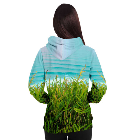 Grass and Ocean - Unisex Hoodie- By Jester Featherman