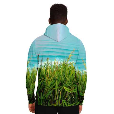 Grass and Ocean - Unisex Hoodie- By Jester Featherman
