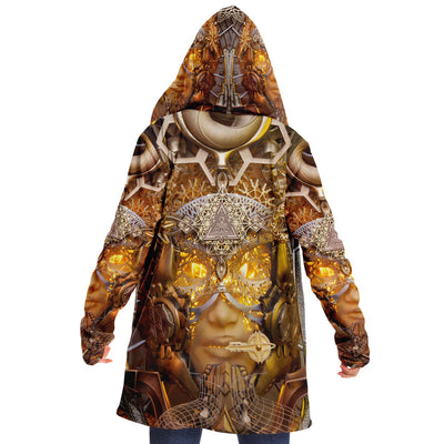 Open Ancient Eyes-  Hooded Cloak - By Light Wizard