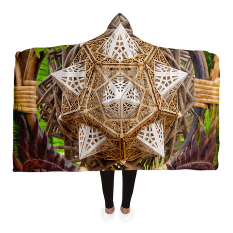 Earth Dragon - Hooded Blanket - By Light Wizard