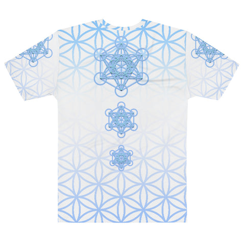 Flower of Life Shirt for Men Sacred Geometry Men's 