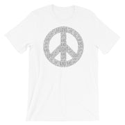 Love , Light and Peace - Short-Sleeve Unisex T-Shirt