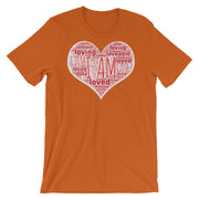I AM Loveable, Loving and Loved - Short-Sleeve Unisex T-Shirt
