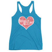 I AM Loveable, Loving and Loved - Women's Racerback Tank