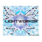 Lightworker - Premium Throw Blanket - By Jester Featherman